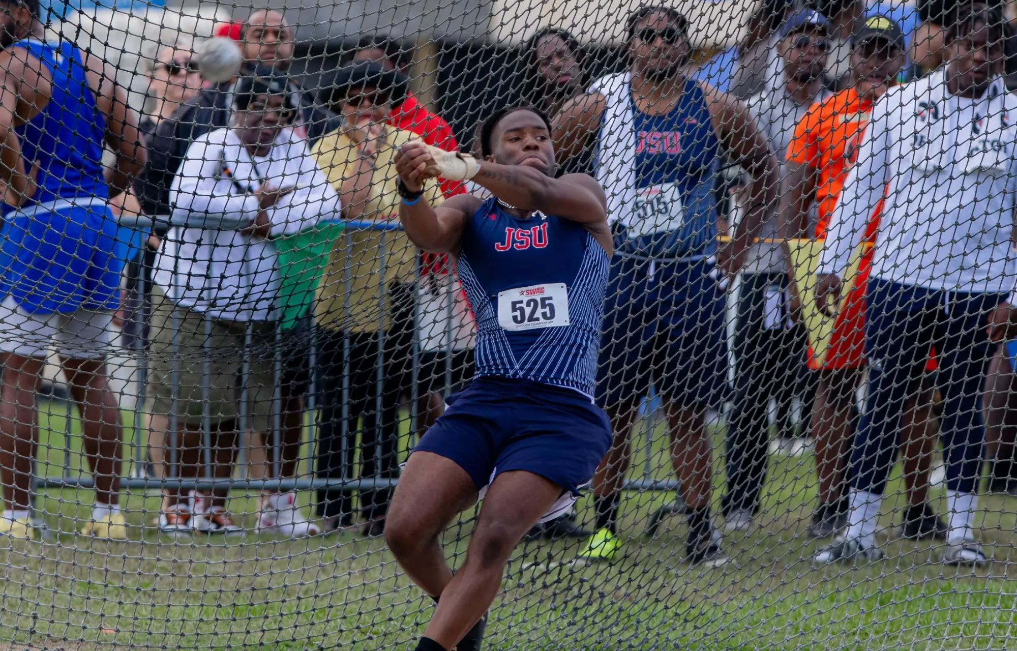 ROBERT SALHAB III, Throws athlete for Jackson State University